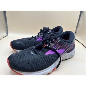 Brooks Adrenaline GTS 19 Women's Size 11 Running Shoes Black Athletic Sneakers